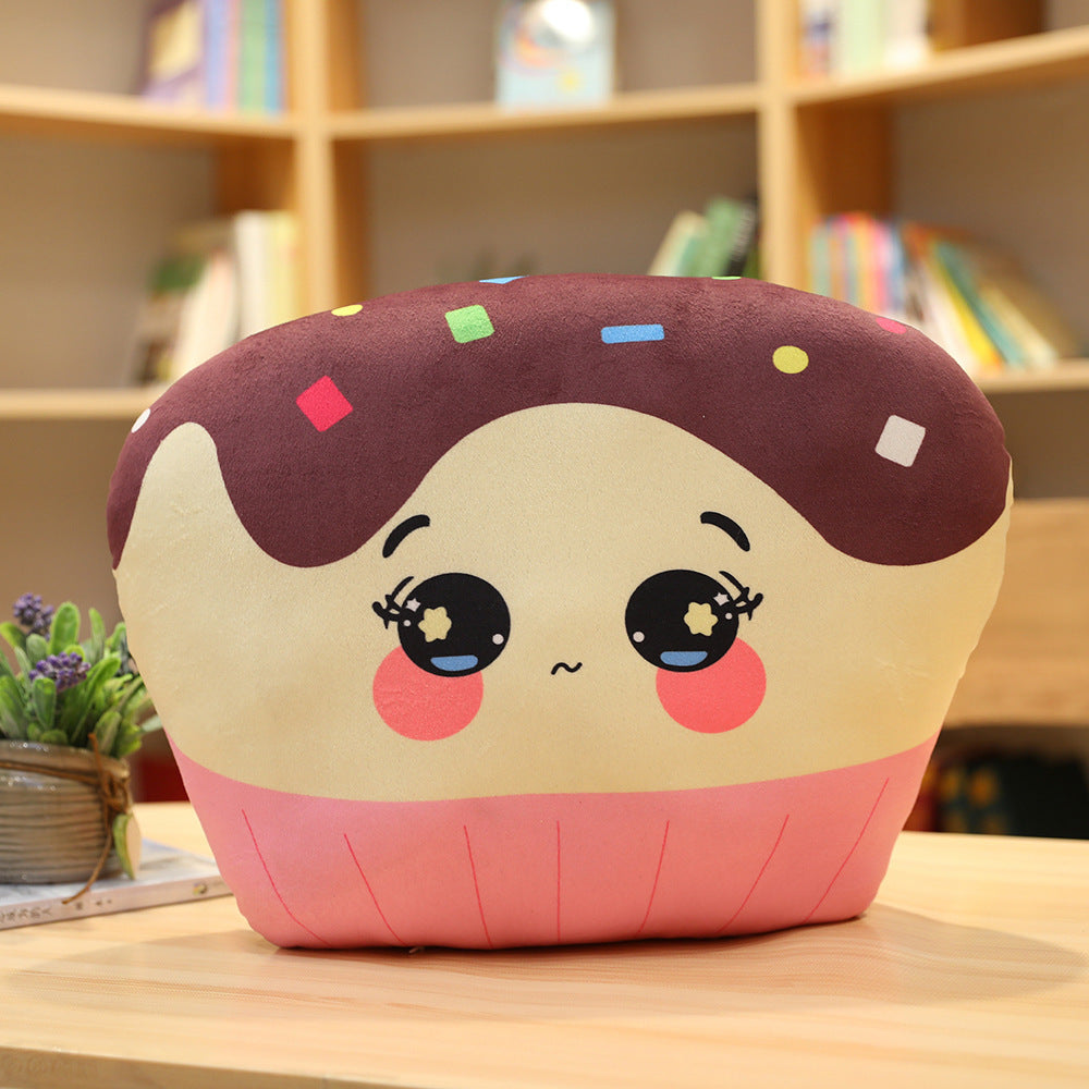 Cute Plush Hand Warmer Pillow | Soft Food Pillow