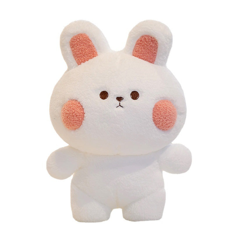 Cute Blushing Plush | Soft Frog & Bunny Stuffed Animal