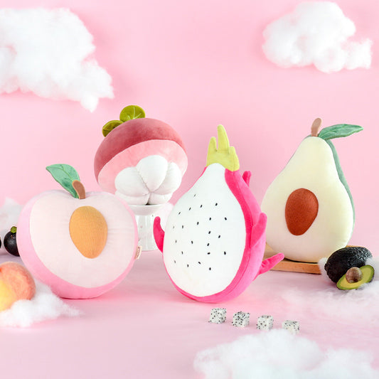 Cute Fruit Plush | Soft Decorative Pillow
