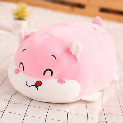 Cute Hamster Plush Pillow | Soft Stuffed Animal