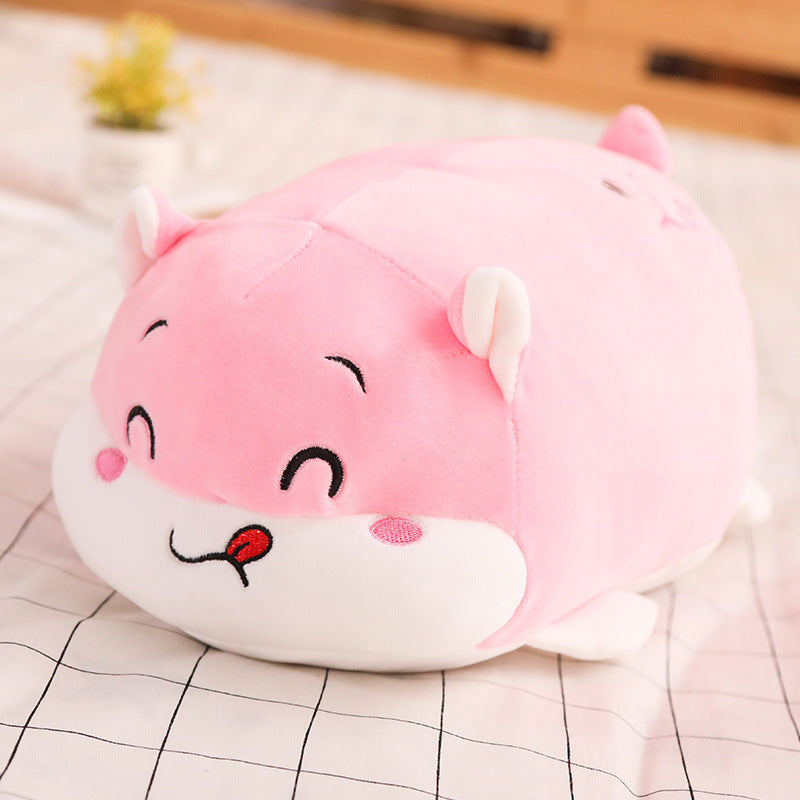 Cute Hamster Plush Pillow | Soft Stuffed Animal