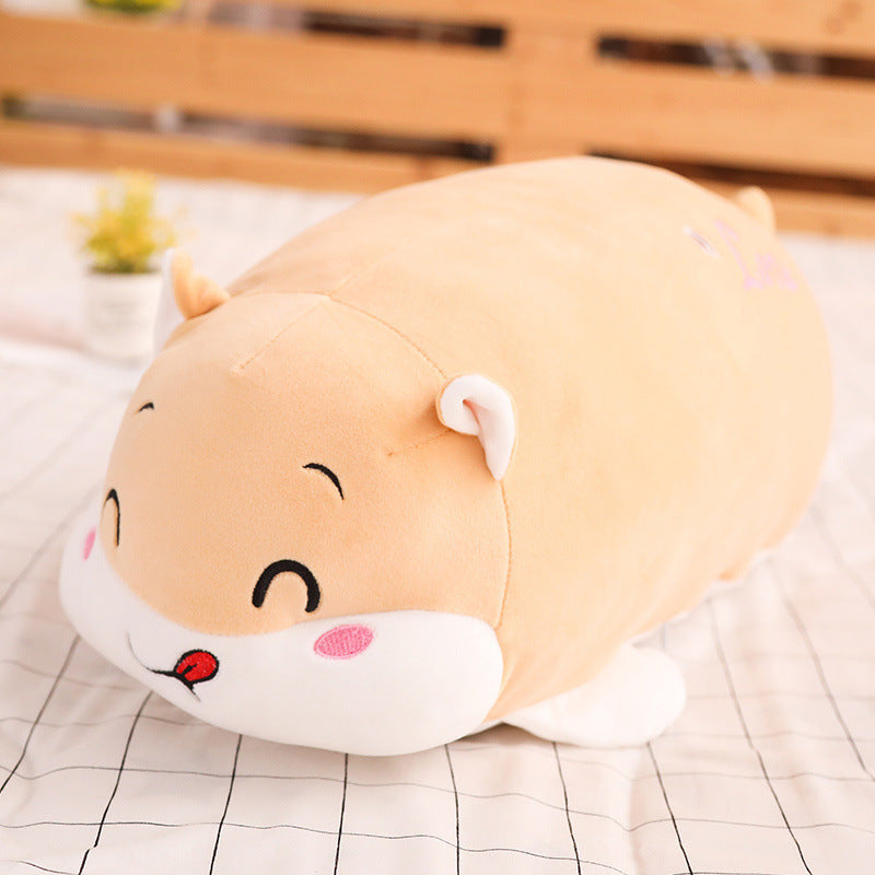 Cute Hamster Plush Pillow | Soft Stuffed Animal