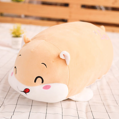 Cute Hamster Plush Pillow | Soft Stuffed Animal