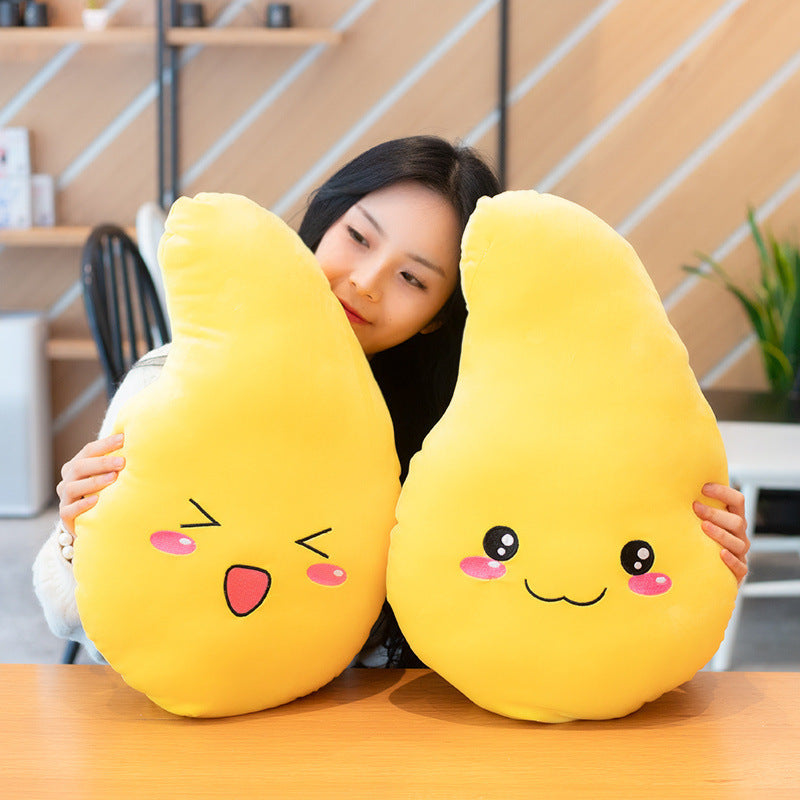 Cute Mango Plush | Soft Stuffed Fruit Pillow