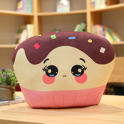 Cute Plush Hand Warmer Pillow | Soft Food Pillow