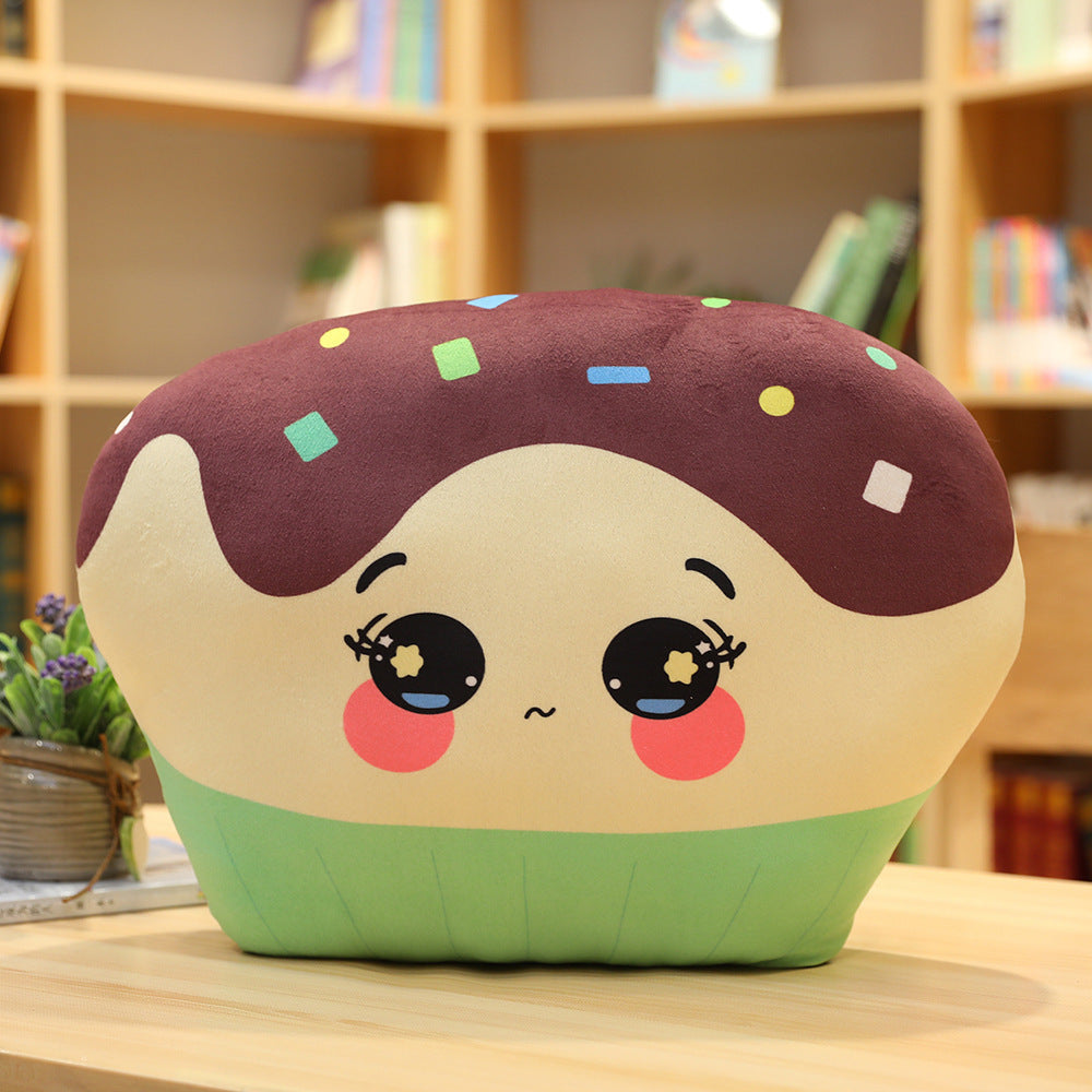 Cute Plush Hand Warmer Pillow | Soft Food Pillow