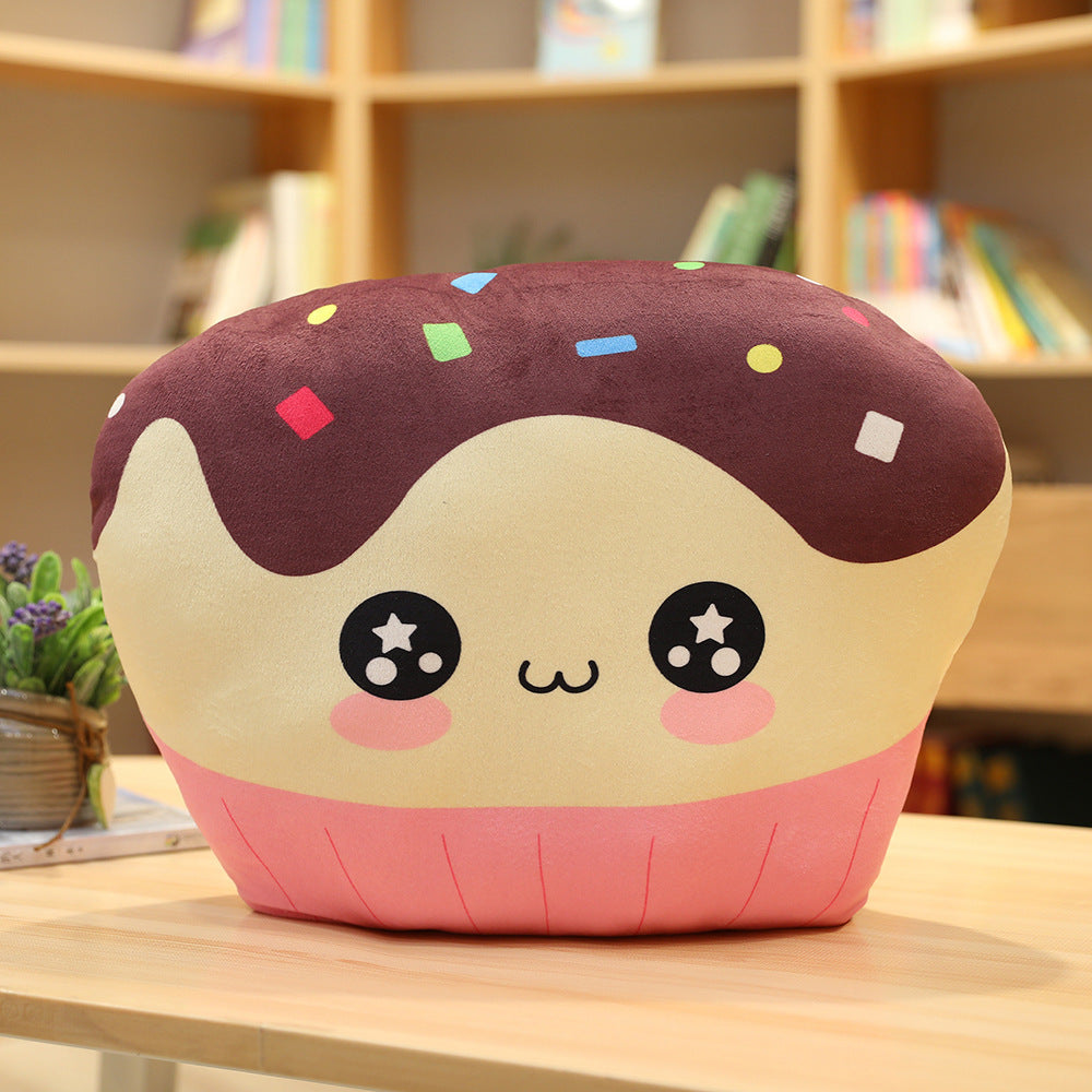 Cute Plush Hand Warmer Pillow | Soft Food Pillow