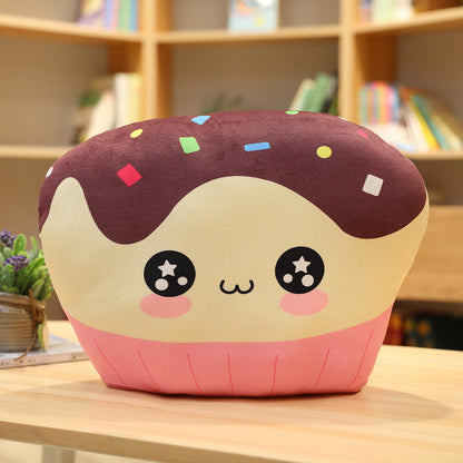 Cute Plush Hand Warmer Pillow | Soft Food Pillow