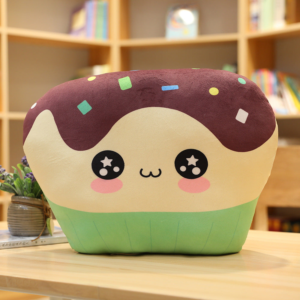 Cute Plush Hand Warmer Pillow | Soft Food Pillow