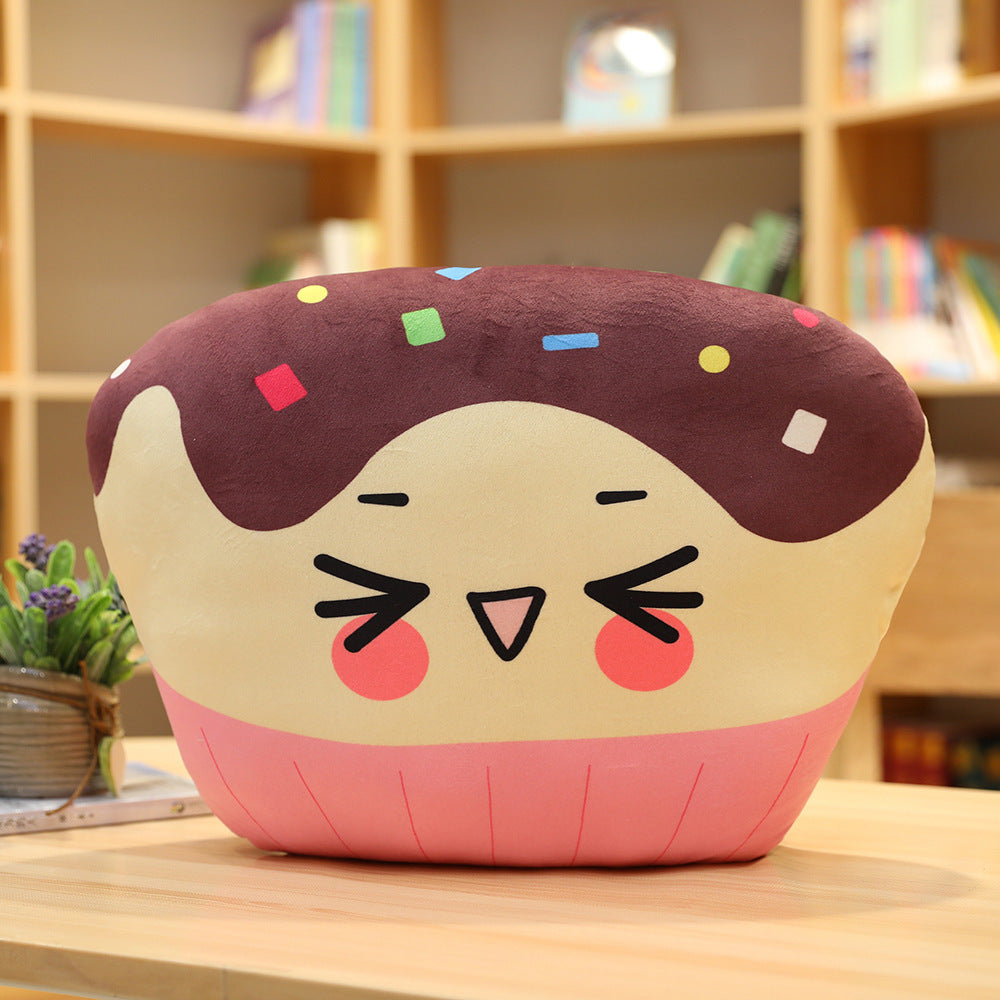 Cute Plush Hand Warmer Pillow | Soft Food Pillow