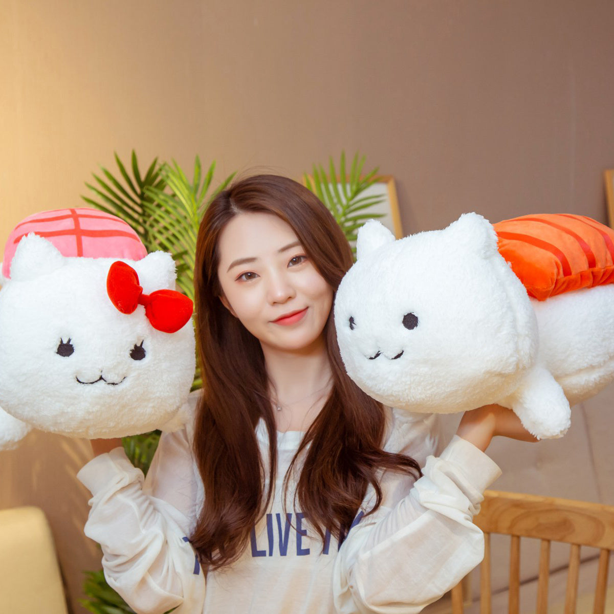 Cute Sushi Plush | Kawaii Animal Food Pillow