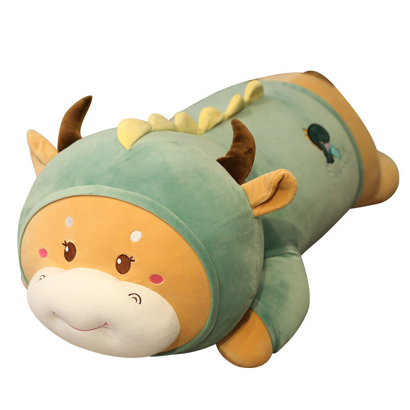 Cattle Cow in Dinosaur Costume Stuffed Plush Toy