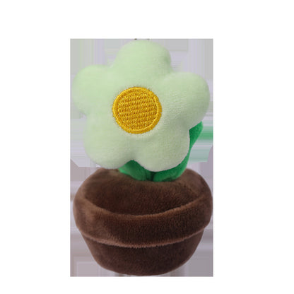 Potted Flower Plush Keychain | Cute Bag Charm