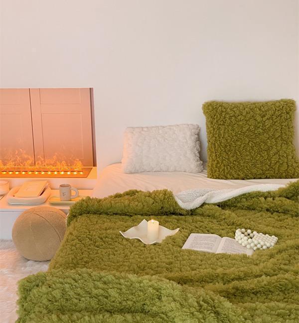 Reversible Sherpa Blanket | Soft Cozy Throw Blanket