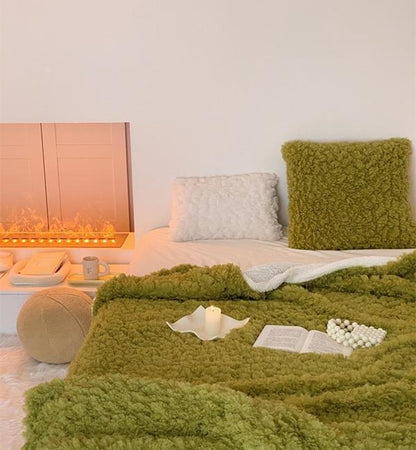 Reversible Sherpa Blanket | Soft Cozy Throw Blanket