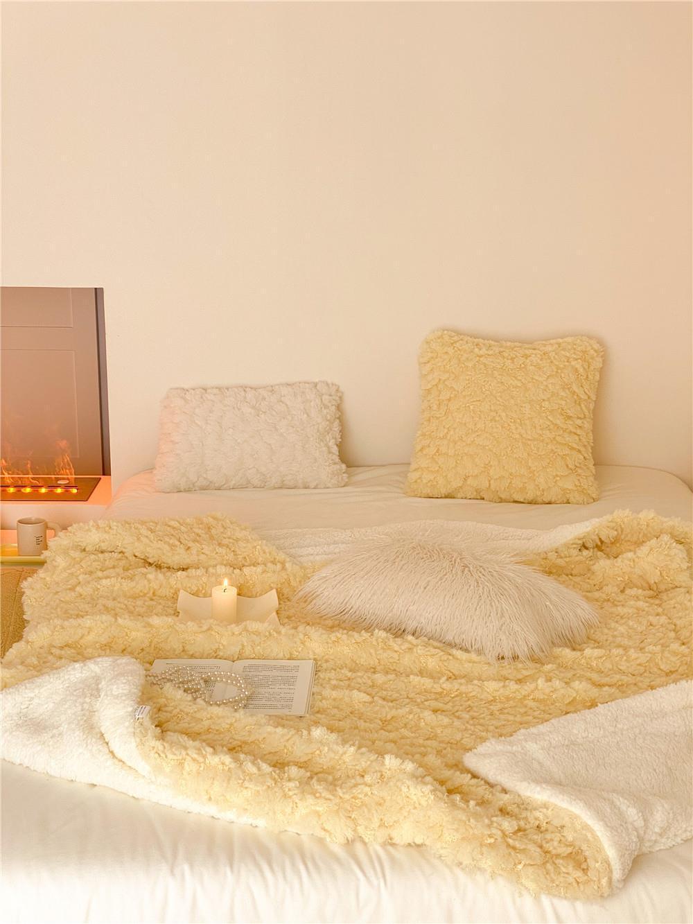 Reversible Sherpa Blanket | Soft Cozy Throw Blanket