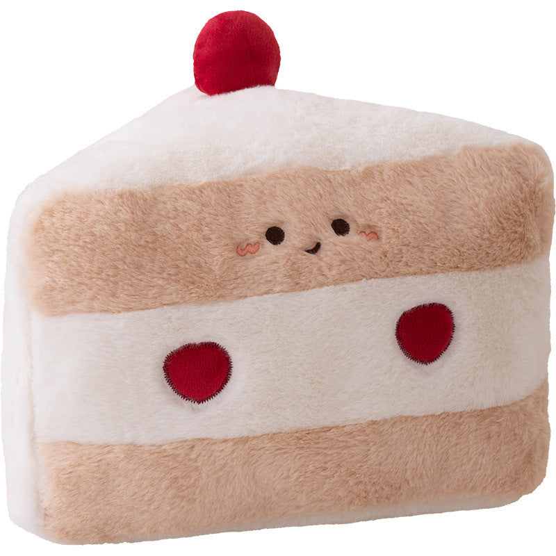 Cute Cake Plush | Soft Stuffed Food Pillow
