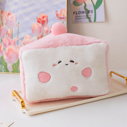 Cute Cake Plush | Soft Stuffed Food Pillow
