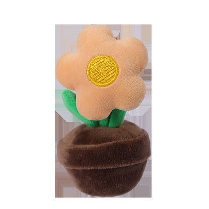 Potted Flower Plush Keychain | Cute Bag Charm